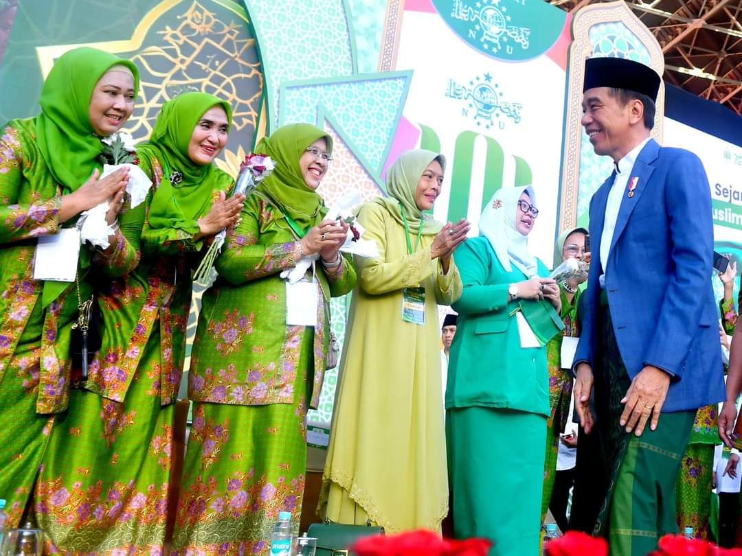 Presiden Jokowi Hadiri Harlah Muslimat NU di SUGBK Senayan