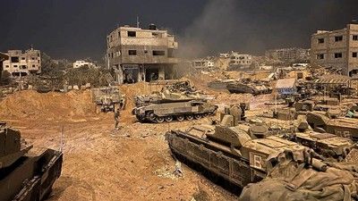 Tentara Israel Kepung Gaza Selatan, Warga Terjebak di Tengah Pertempuran