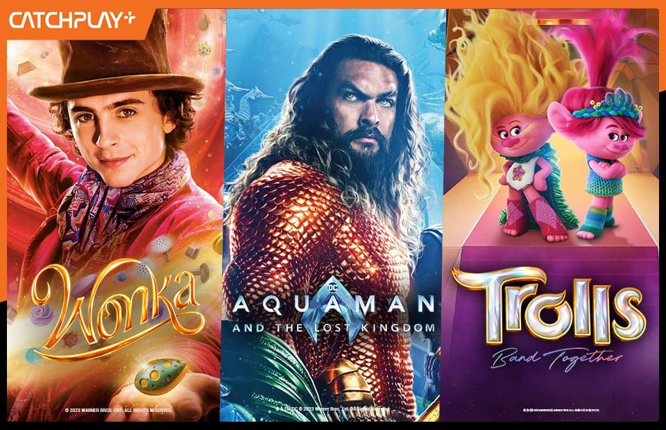 Cathplay+ Makin Seru dengan Film Terbaru Streaming Pertama Kali dari Wonka, Aquaman, The Lost Kingdom hingga  Trolls Band Together 