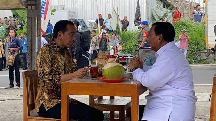 Jokowi dan Prabowo Makan Bakso Bersama di Magelang, Ini Respon Bawaslu!