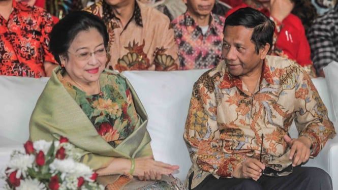 Megawati Restui Mahfud MD Mundur dari Kabinet