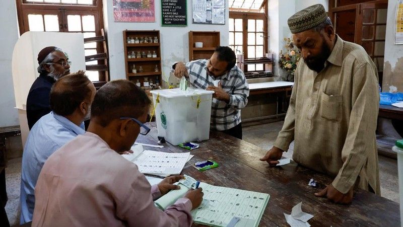 Pemilu di Pakistan Berakhir, Nawaz Sharif Digadang-gadang Menang