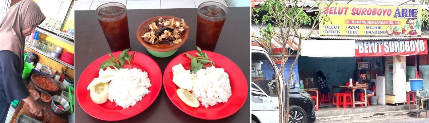 Belut Suroboyo Arie Bikin Nagih, Cocok Jadi Jujugan Pecinta Kuliner Khas Kota Pahlawan