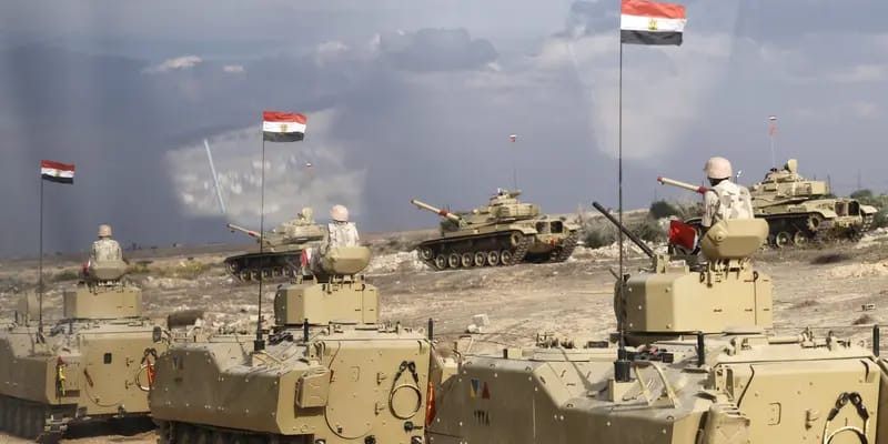 Ada Apa Mesir Kirim 40 Tank ke Perbatasannya?