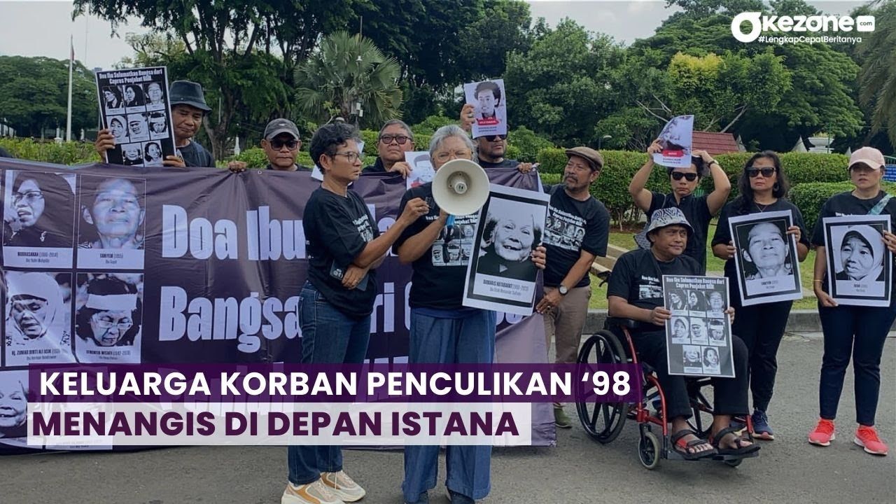 Keluarga Korban Penculikan Berharap Indonesia Bebas dari Pemimpin Pelanggar HAM