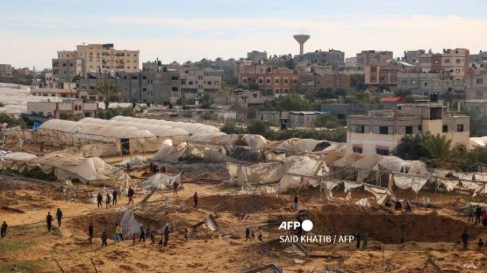 Tenda Pengungsi pun Tak Luput Jadi Sasaran Bom Israel