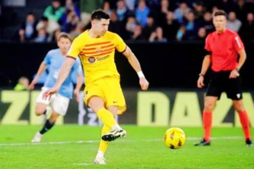 Liga Spanyol 2023/2024: Barcelona Menang Dramatis 2-1 atas Celta Vigo