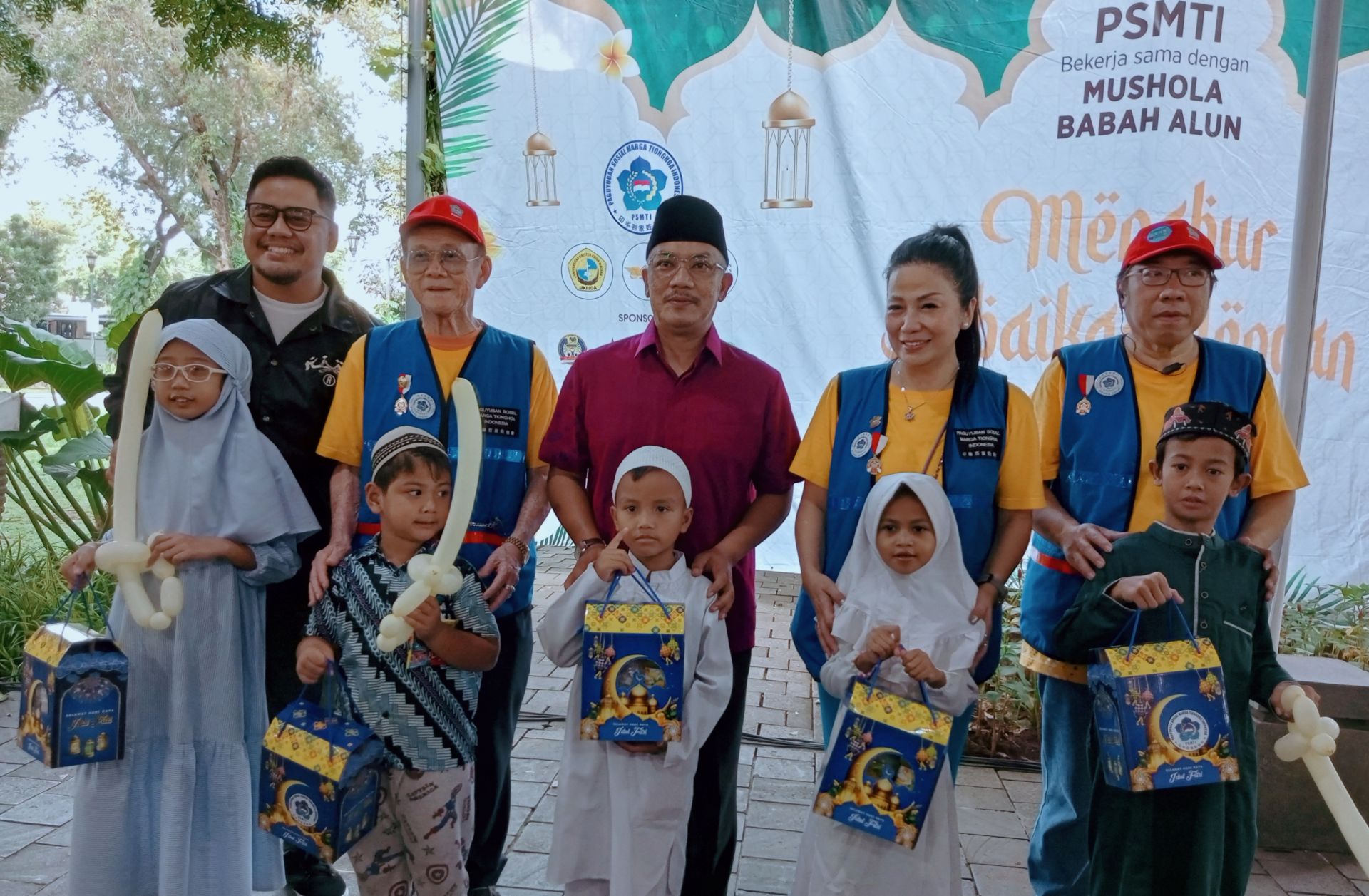 PSMTI dan Musholla Babah Alun Gelar  Buka Puasa Bersama, Santunan Anak Yatim dan Petugas Kebersihan