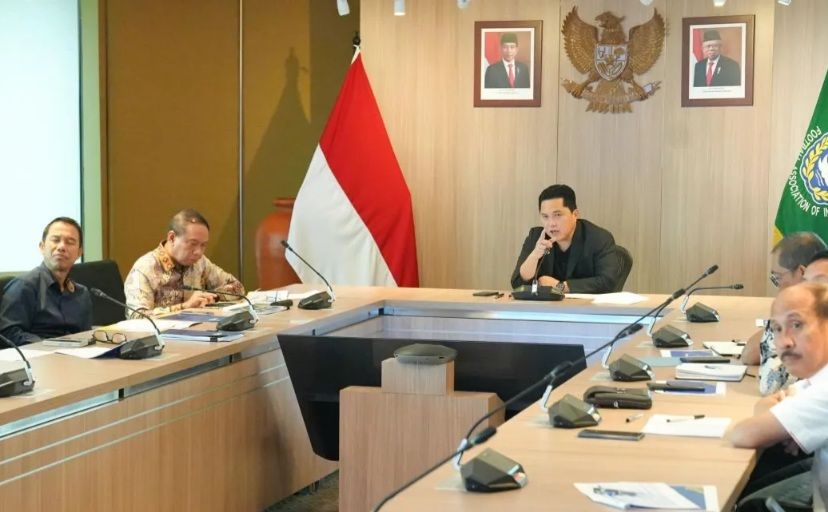 Erick Thohir Pastikan Digitalisasi Perwasitan Liga Indonesia