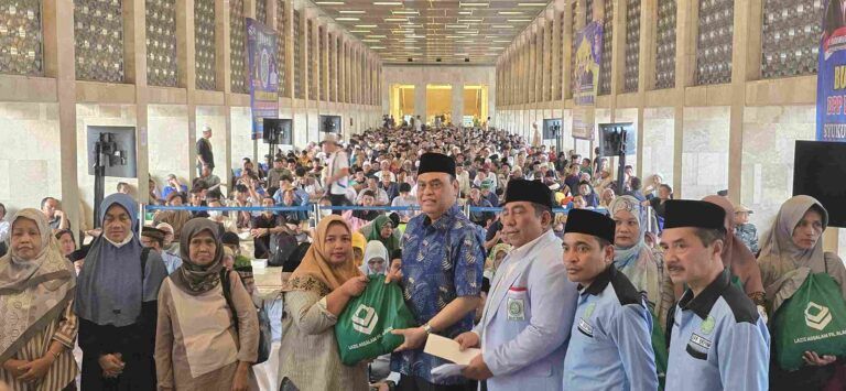 H. Syafruddin Kambo Hadiri Buka Puasa Bersama BKPRMI, Lazis ASFA dan Serantau Muslim di Masjid Istiqlal