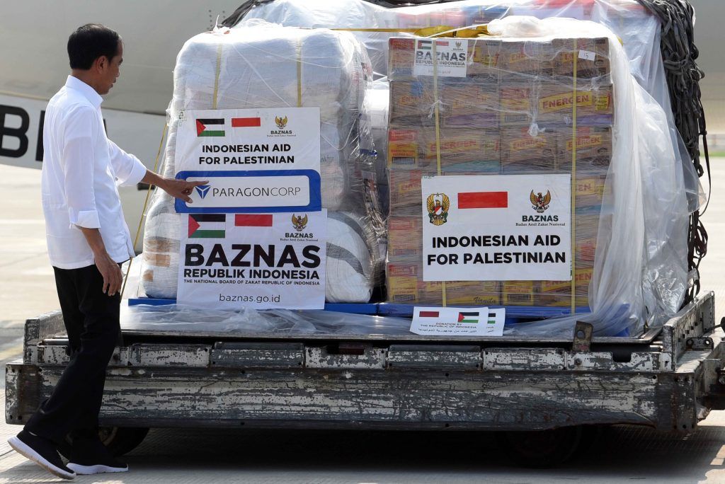 Bantuan Kemanusiaan Indonesia untuk Palestina Tiba di Mesir