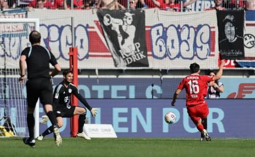 Liga Jerman: FC Heidenheim vs Bayern Munich Berkesudahan 3-2