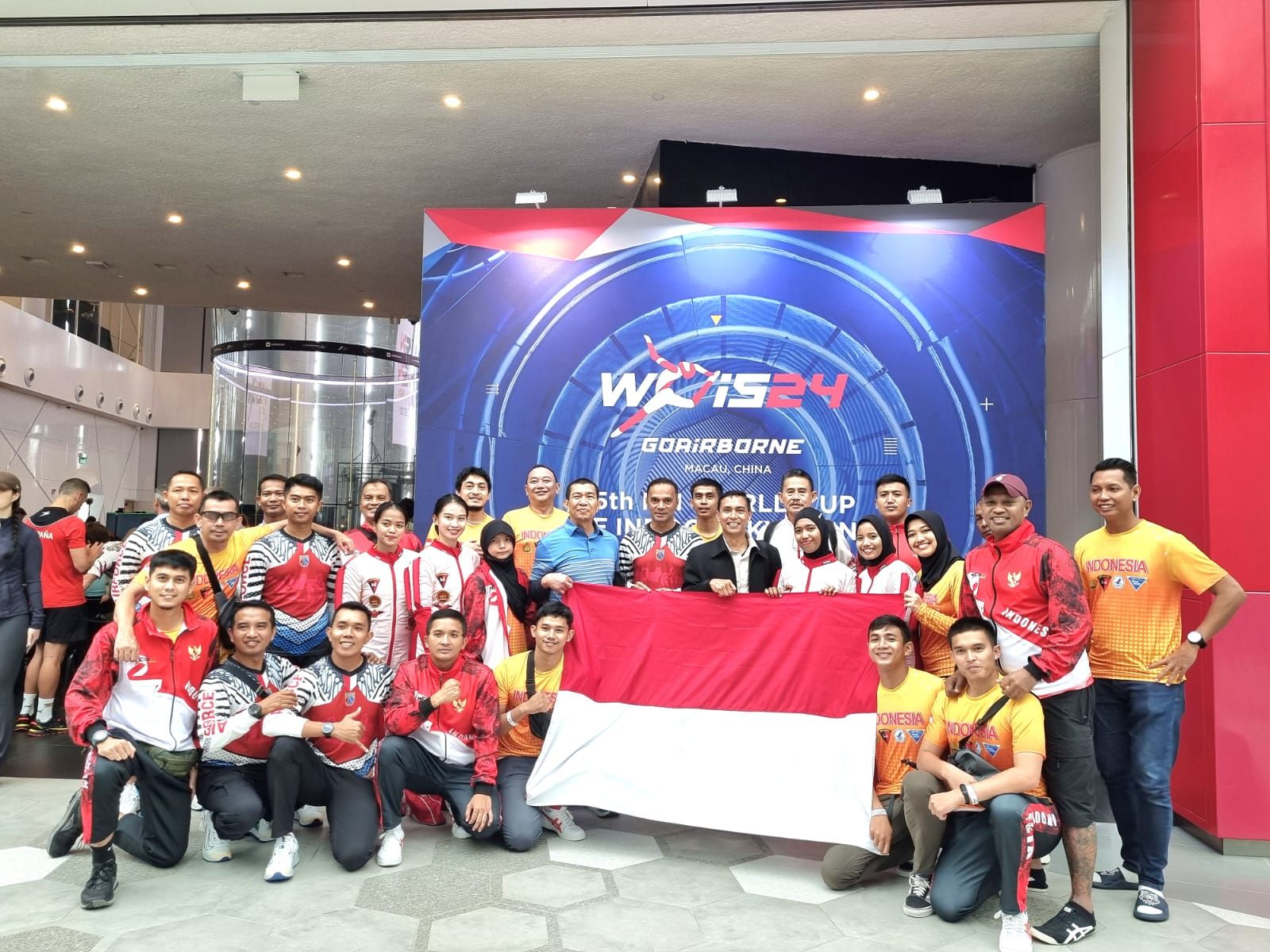 Timnas Indoor Skydiving Indonesia Raih Prestasi Kejuaraan Asia di Macau