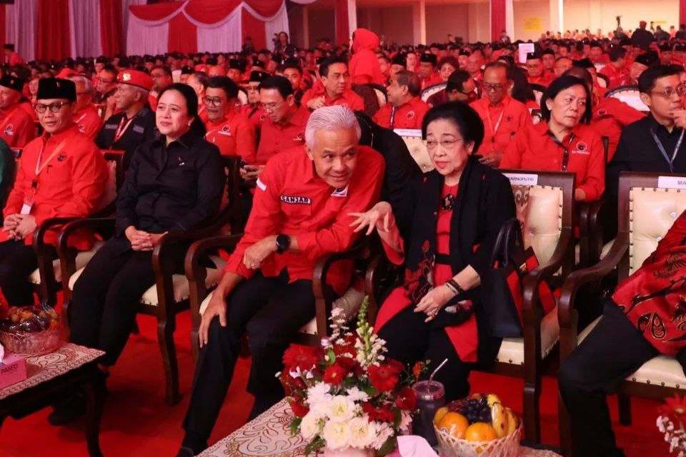 Ganjar Pranowo: Ibu Mega Sedang Berikan Semangat kepada Seluruh Kadernya untuk tidak Mudah Menyerah