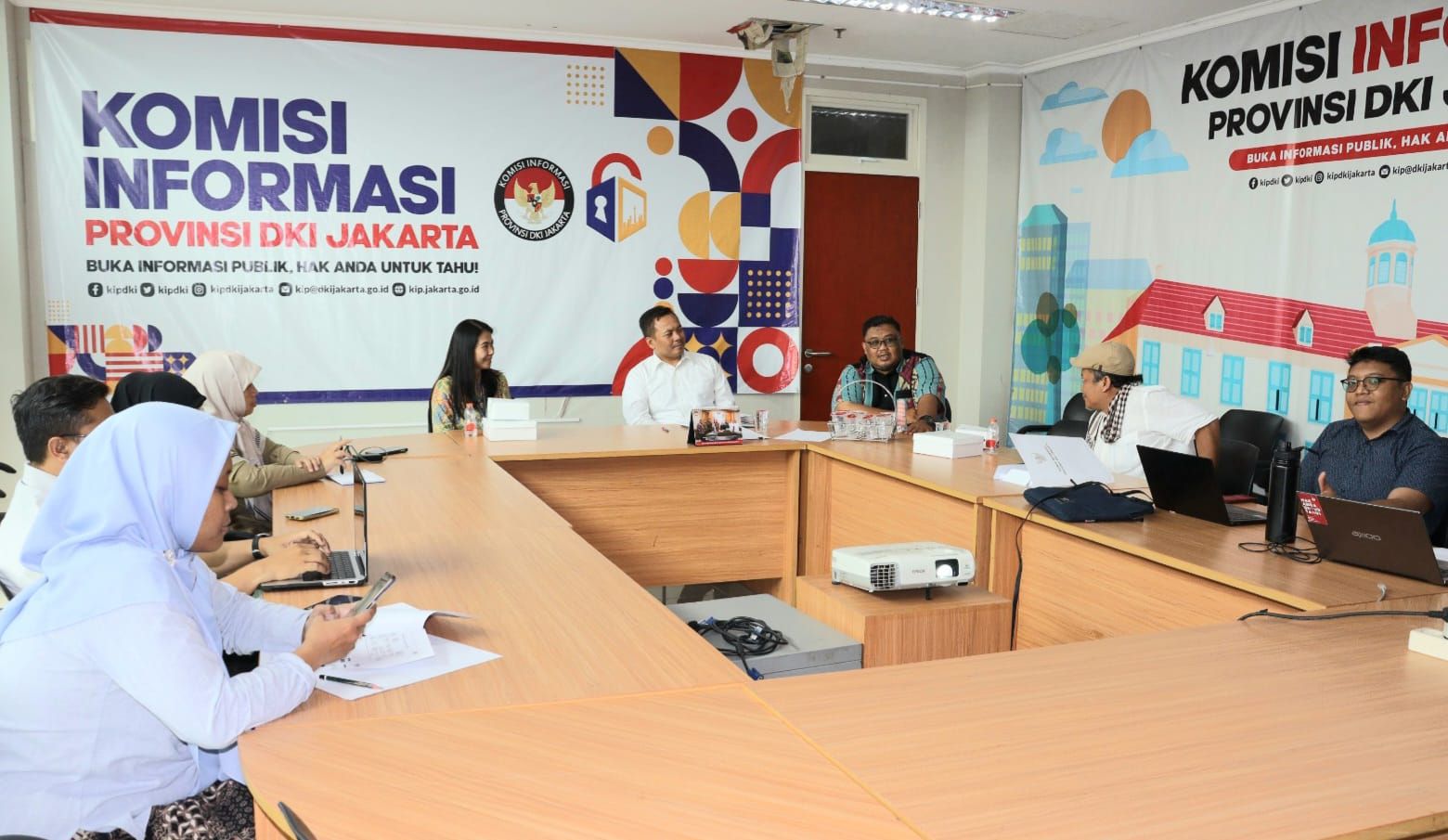 Pokjada IKIP Komisi Informasi Provinsi DKI Jakarta Gelar Konsolidasi