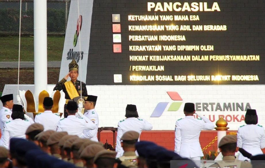 Presiden Jokowi: Blok Rokan Masih Jadi Ladang Minyak Cukup Besar di Indonesia