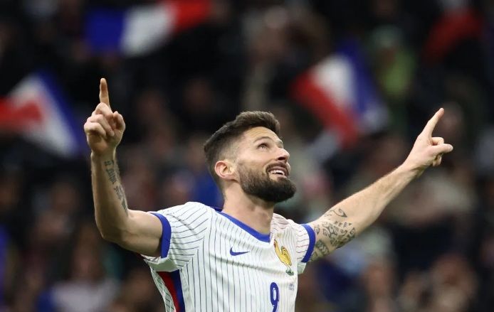 Olivier Giroud Putuskan akan Pensiun dari Timnas Prancis