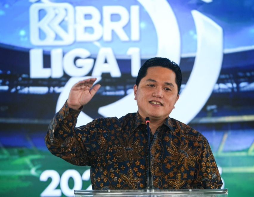 Peluncuran BRI Liga 1 2024/2025, Erick Thohir: Momen Kualitas Liga Naik Level di Asia