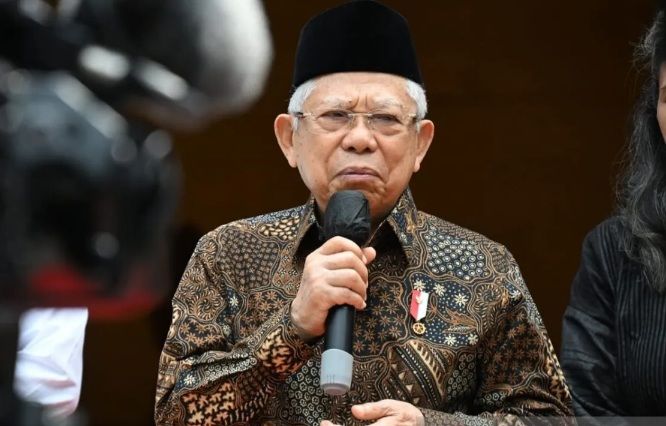 Wapres KH Ma'ruf Amin Bersedia Jadi Penengah Konflik PKB dan PBNU