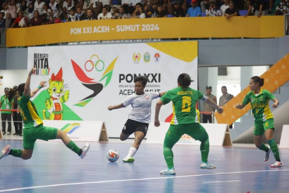 Jawa Barat Sukses Gondol Medali Emas Futsal Putri PON 2024