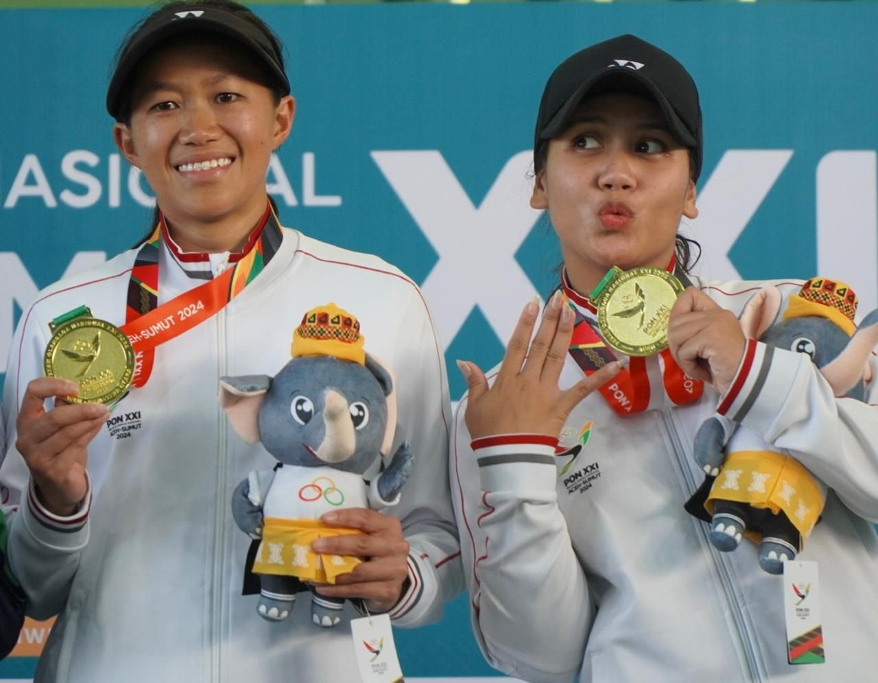 Final Nomor Ganda Soft Tenis PON 2024: Ganda Putra Jabar dan Putri DKI Berjaya Raih Emas!