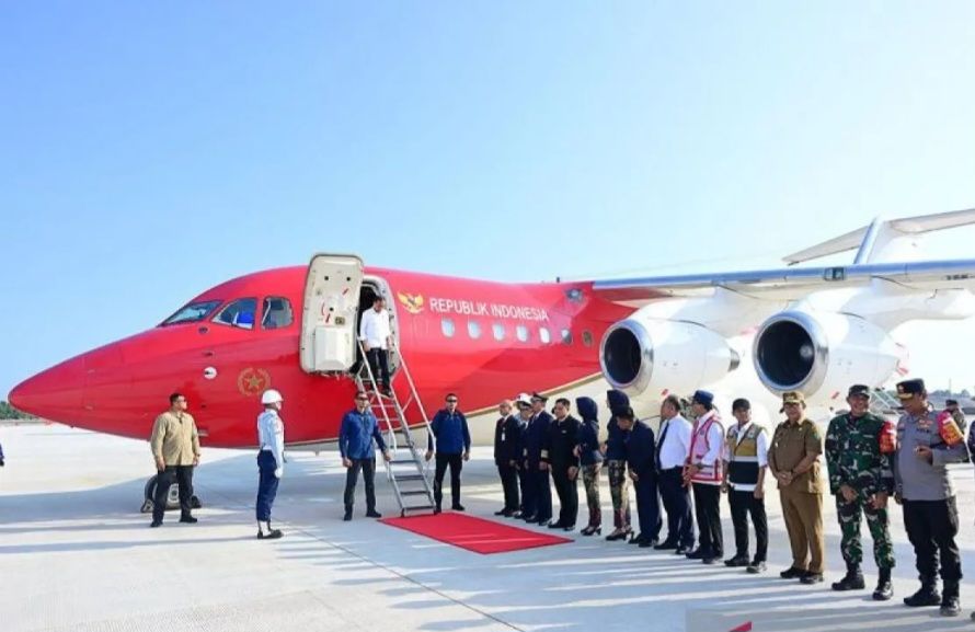 Presiden Jokowi Perintahkan Menhub Ubah Bandara IKN jadi Komersial