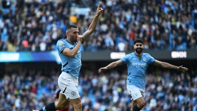 Seru! Manchester City Menang Tipis 3-2 atas Fulham di Liga Inggris