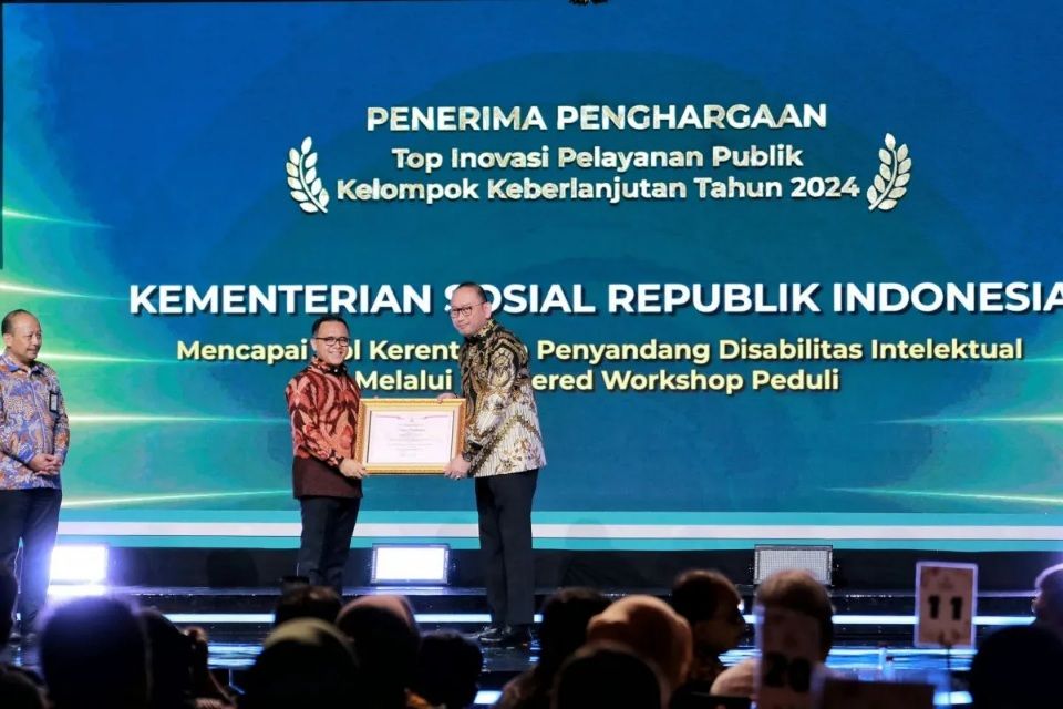 Kemensos RI Raih 7 Penghargaan atas Inovasi Layanan Publik