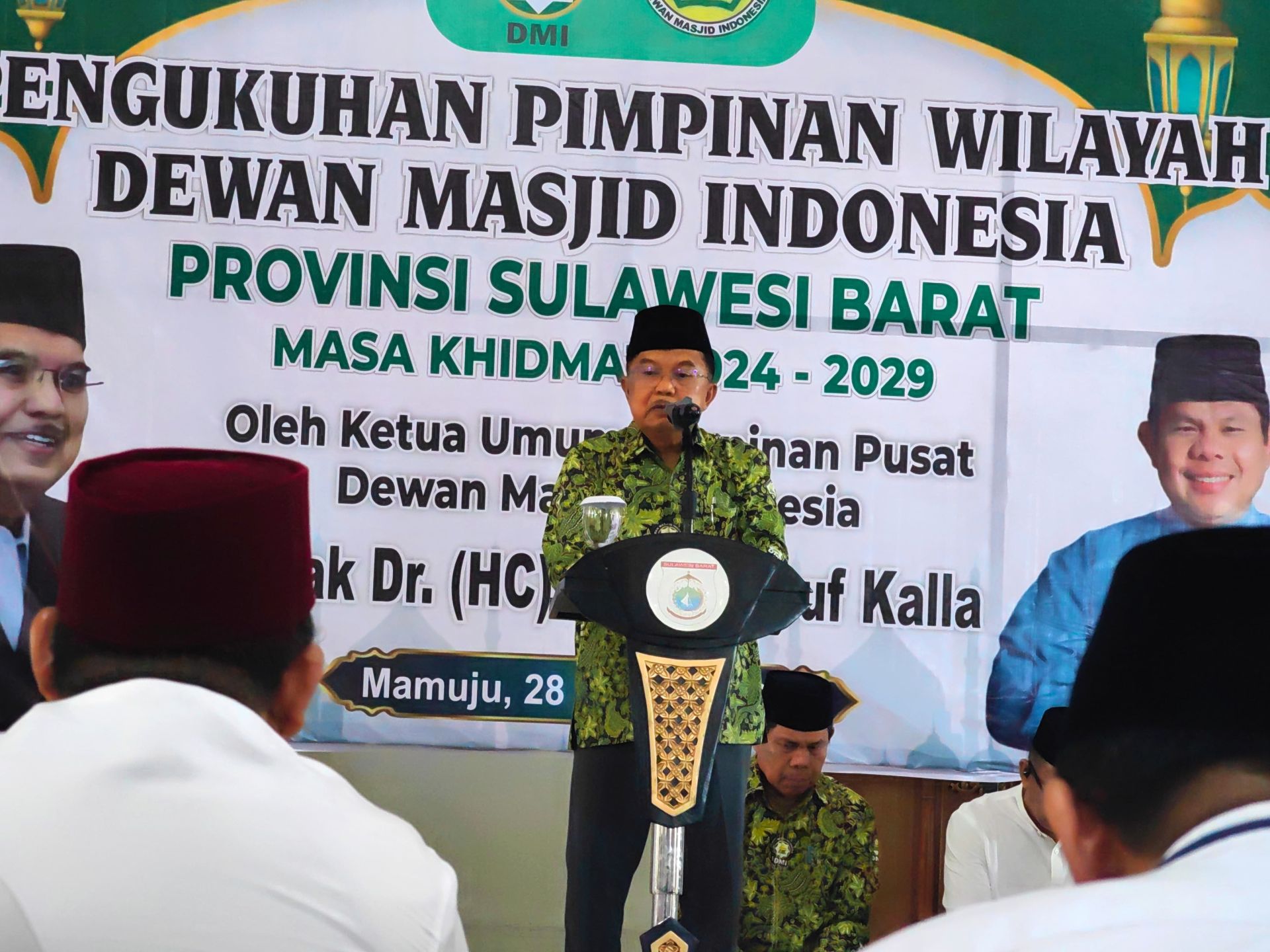 Jusuf Kalla Dorong Dewan Masjid Sulbar Persiapkan SDM Untuk Bangkitkan Kejayaan Kopra dan Kakao 