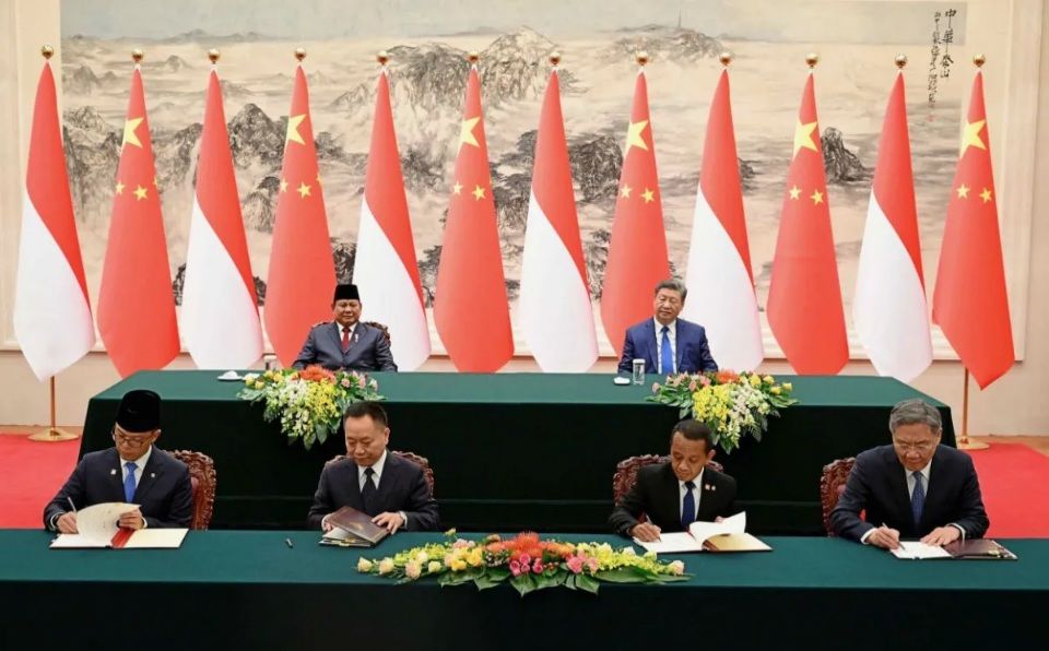  RI dan China Tandatangani Dua MoU Strategis