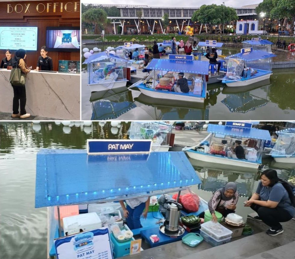 Yuk ke Floating Market Food Junction, Nikmati Food Street dan Semilir Suasana Sore