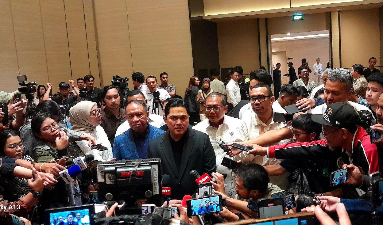 Soal Pemecatan STY, Erick Thohir Bantah Ada Tekanan dari Mafia Bola