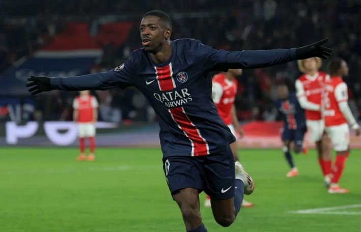 Liga Prancis: Hattrick Ousmane Dembele Bawa PSG Telan Brest 5-2