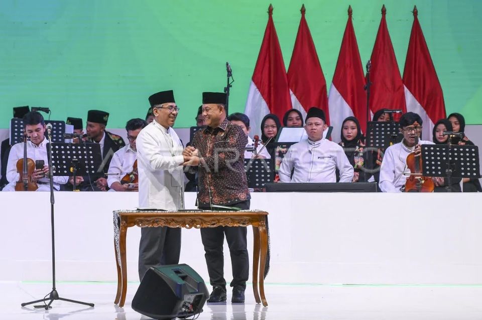 Puncak Harlah ke-102 NU, PBNU Teken MoU dengan Badan Gizi Nasional