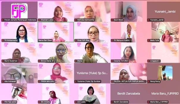 Pengurus Pusat FJPI 2025-2028 Dikukuhkan, Momentum Perkuat Peran Advokasi Jurnalis Perempuan