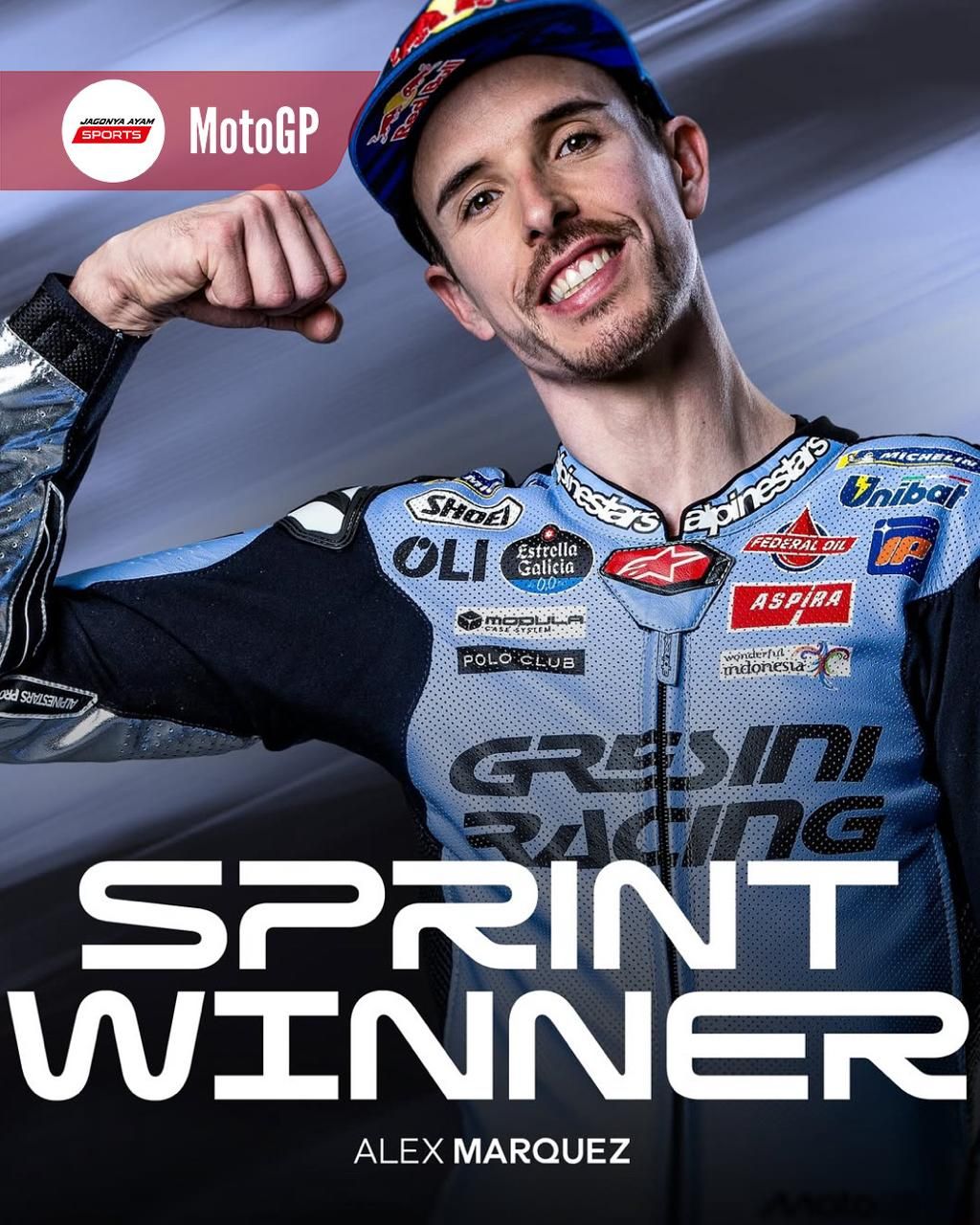 Alex Marquez Menang Balapan Sprint GP Inggris
