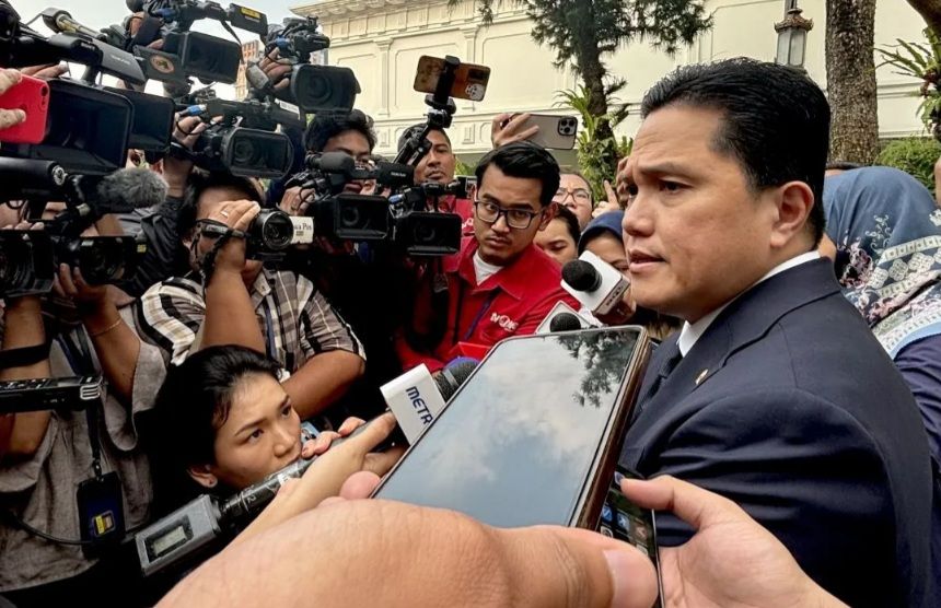 Ketum PSSI Erick Thohir  Harapkan Presiden Prabowo Menonton  Timnas di SUGBK