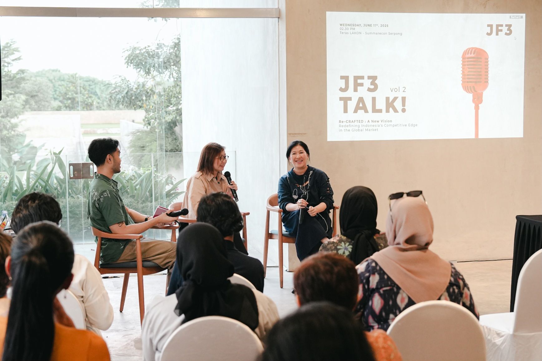 JF3 Talk Vol.2, Irene Umar: Fashion Indonesia Harus Jadi Simbol Budaya dan Kekuatan Ekonomi Global