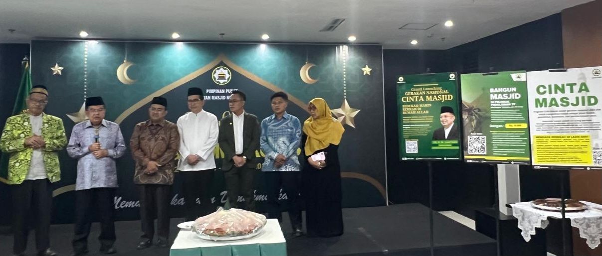 DMI Luncurkan Program Nasional Cinta Masjid, Dorong Pemuda Makmurkan Masjid hingga Pelosok Negeri