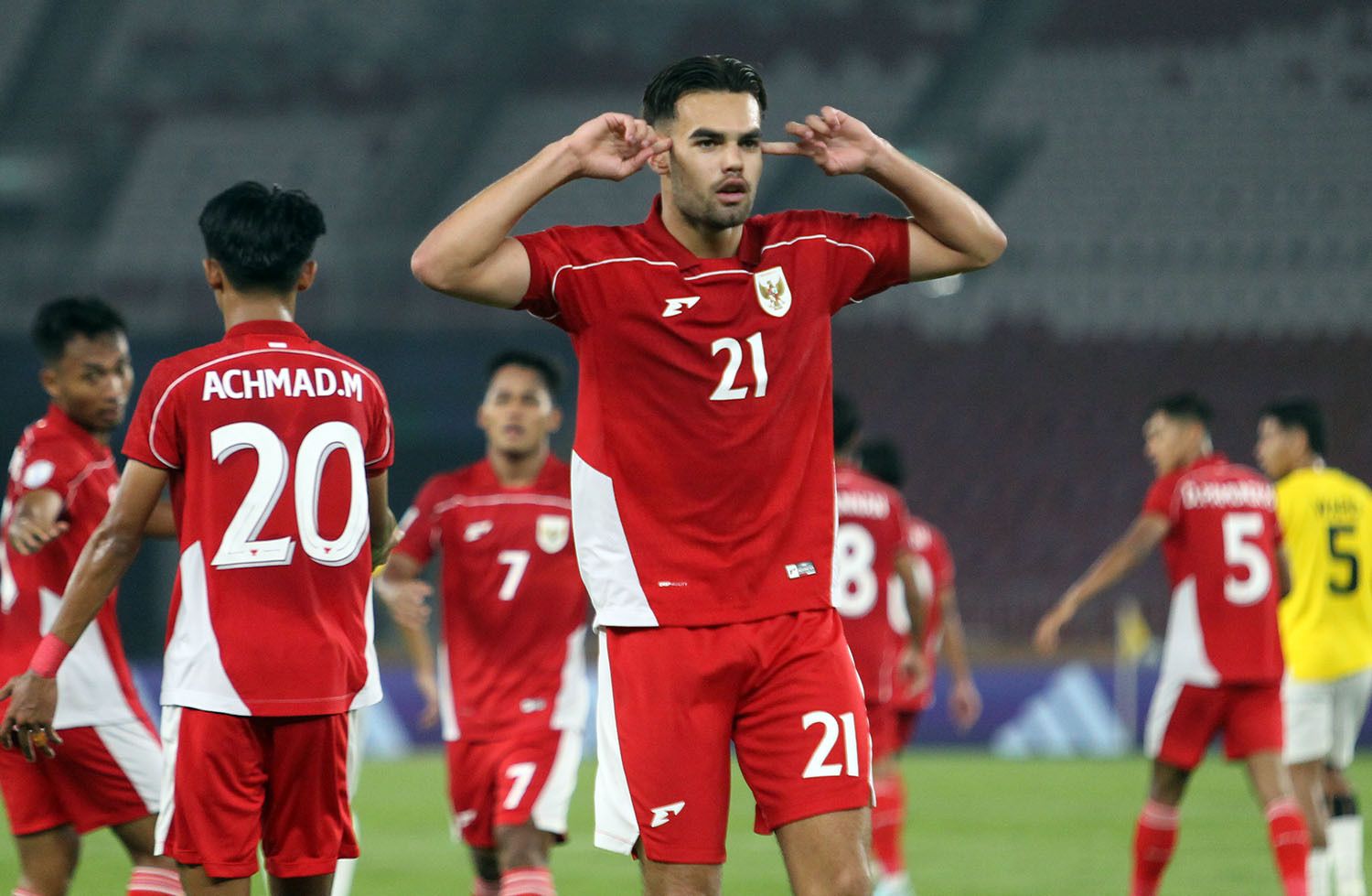 Garuda Muda Mengamuk di GBK, Bungkam Brunei 8-0 di ASEAN U-23 2025