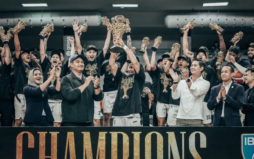 Hadiri Final IBL 2025, Ketum Perbasi Budisatrio Optimis Basket Indonesia Terus Meningkat