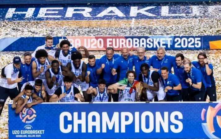 Timnas Italia Juara FIBA U-20 EuroBasket 2025