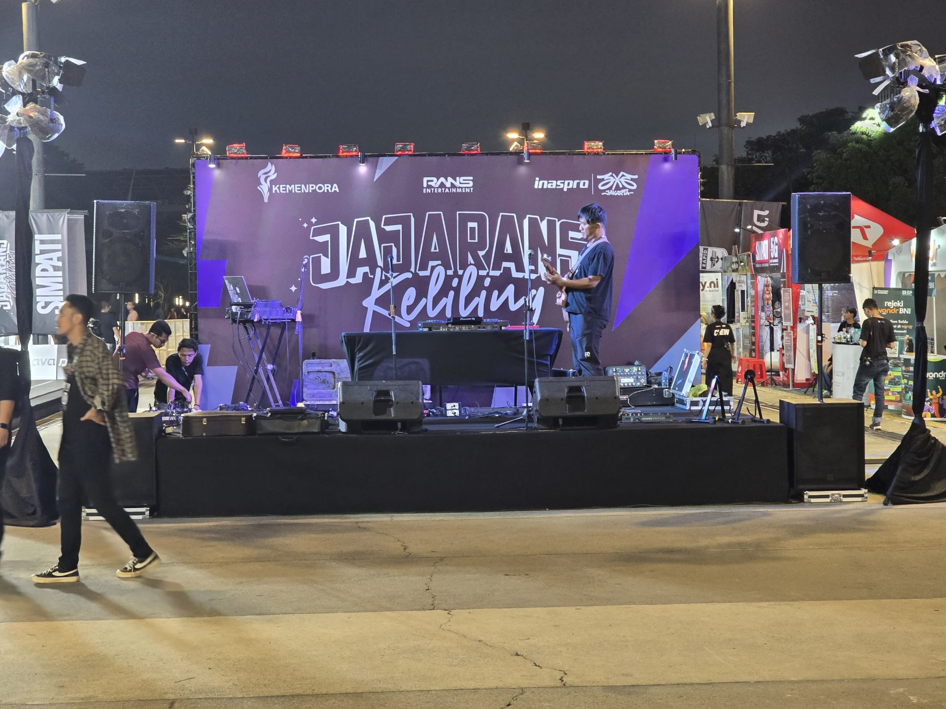 Penonton Inaspro 3x3 Jakarta 2025 Bisa Jajan Pizza Hingga Telur Gulung di Jajarans Keliling 