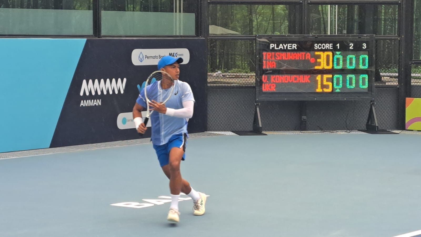 Tuan Rumah Bersinar:  Gunawan, Nathan, dan Anthony Sukses Lolos ke Babak Kedua ITF M-15 Bali