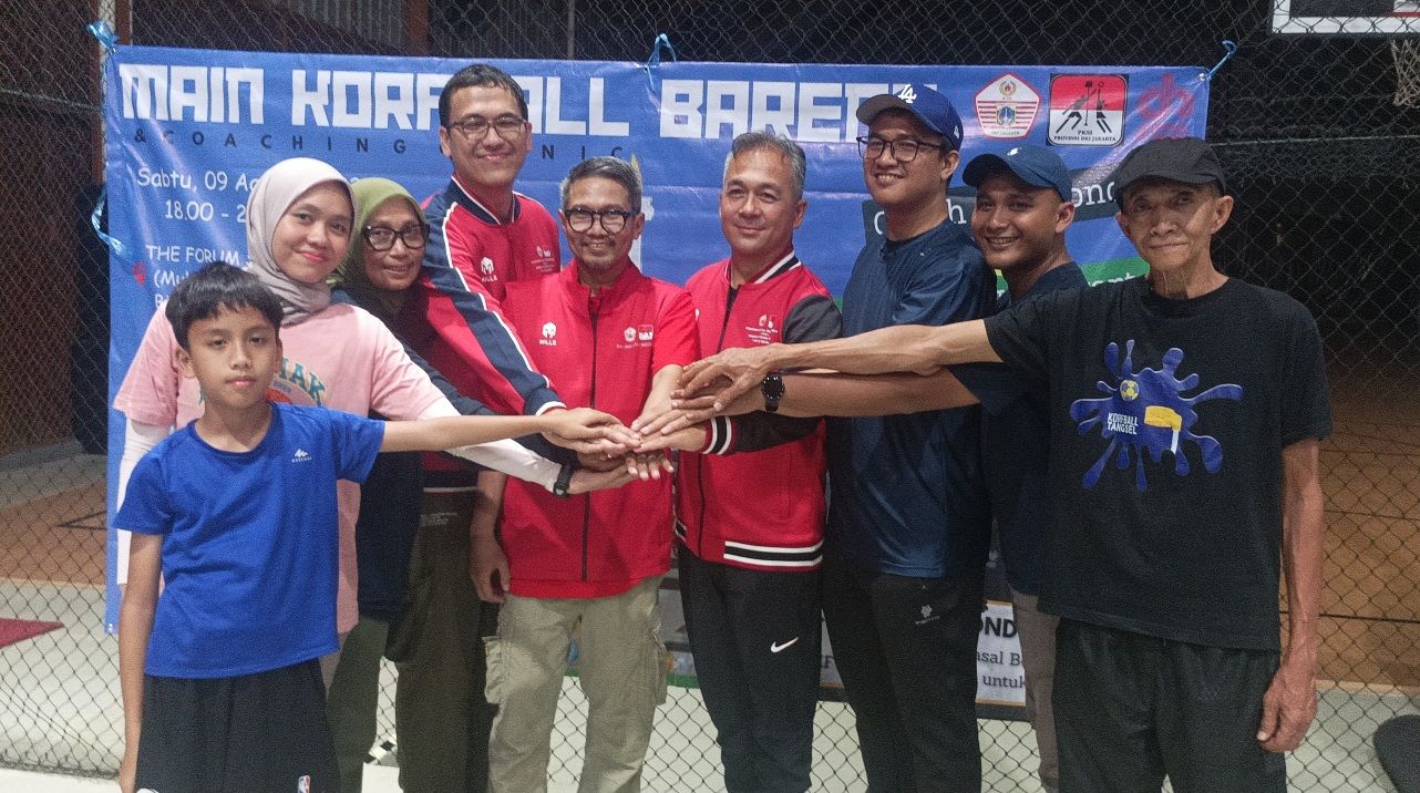 Korfball DKI Jakarta Gelar Coaching Clinic Bersama Pelatih Belanda Raymond Mollet