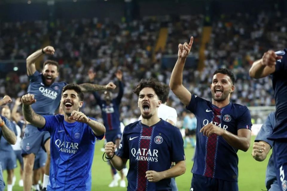 Paris Saint Germain  Juara  Piala Super Eropa untuk Pertama Kali
