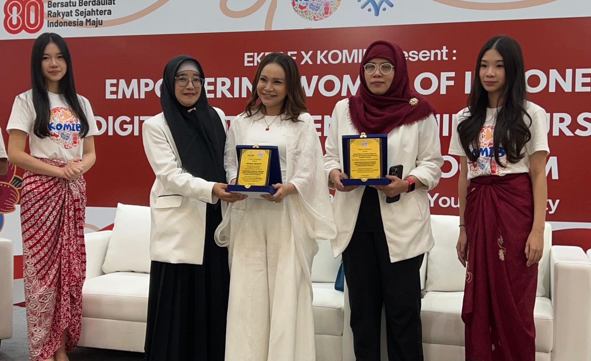 KOMIB Ekraf Rossa: Memberdayakan Wanita Indonesia Melalui Digital Entrepreneurship &TikTok Shopee Afiliate Program