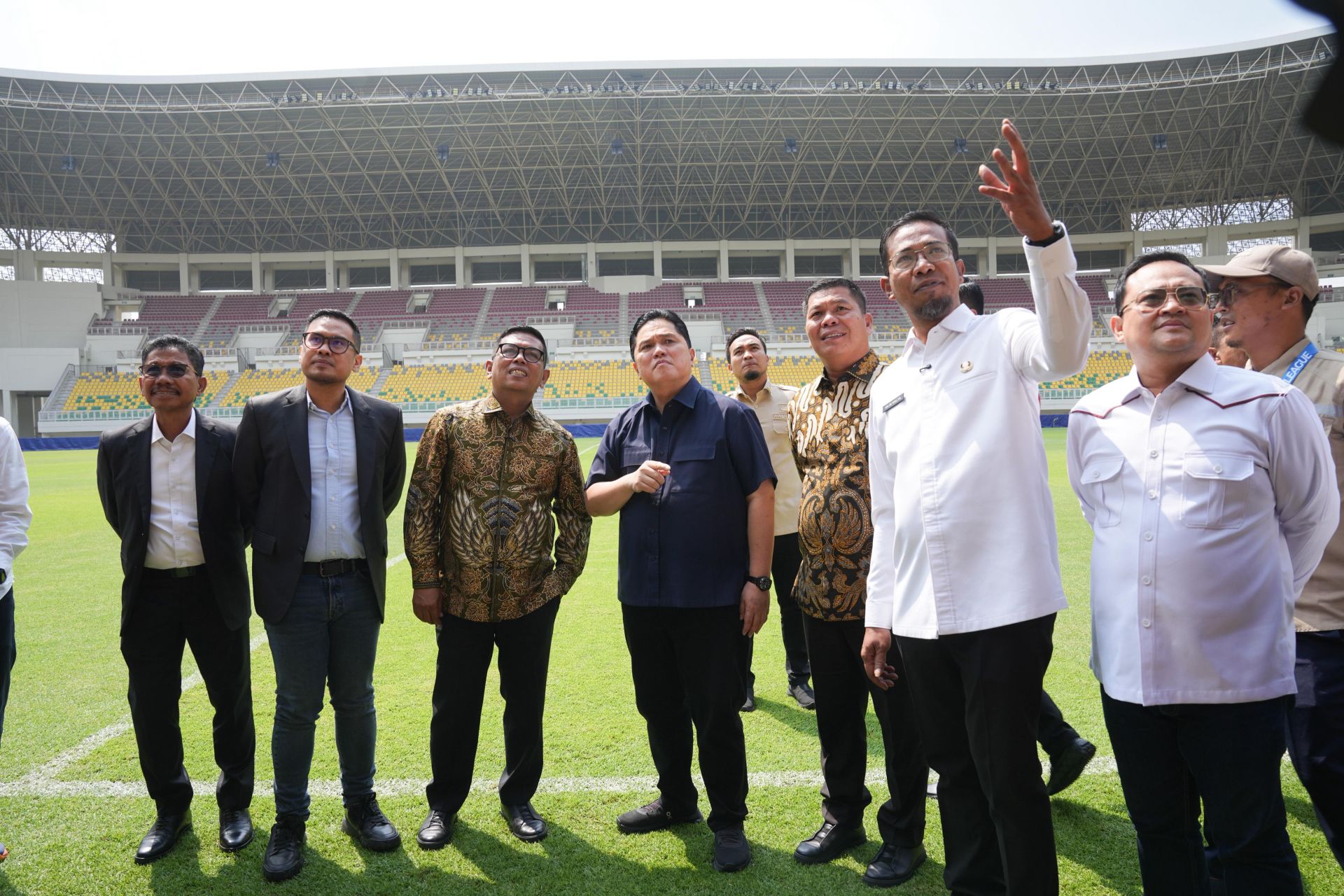 Erick Thohir Apresiasi Stadion Internasional Banten: Siap Gelar Event Timnas di Banten