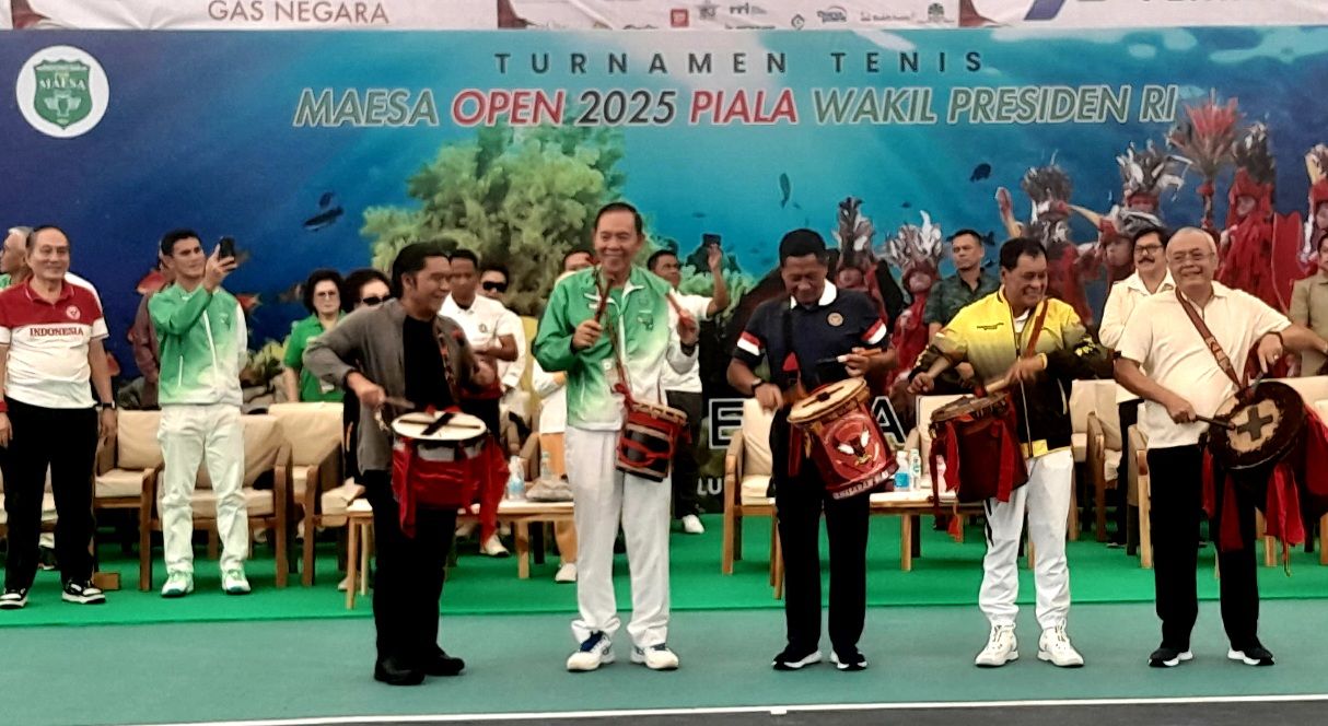 550 Atlet Berebut Gelar di Turnamen Tenis Maesa Open 2025 Piala Wakil Presiden RI