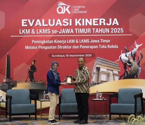  OJK Jatim Gelar Evaluasi Kinerja LKM & LKMS 2025, Perkuat Struktur dan Tata Kelola Industri